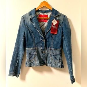 Rustic Denim jeans jacket 🆕🏷️